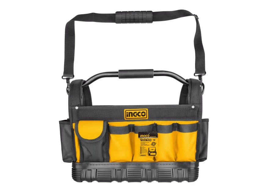Ingco HTBGL01 16" Tool Bag with 21pcs Pockets for Tools Portable Storage Case - image 1 of 4