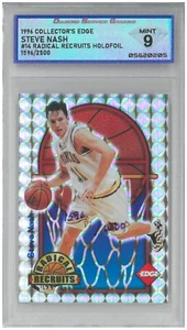 1996 Collector's Edge STEVE NASH #14 Radical Recruits Holofoil /2500💎DSG 9 Mint - Picture 1 of 2