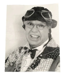 Roy Chubby Brown (Royston Vasey) Black & White Preprinted Signed Autograph Photo - Picture 1 of 2