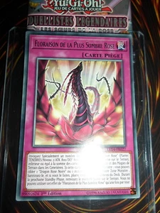 YU-GI-OH! RARE FLORAISON DE LA PLUS SOMBRE ROSE LED4-FR027 NEUF FRANCAIS ED 1 - Picture 1 of 1