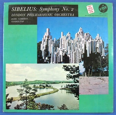 SIBELIUS Symphony No. 2 Basil CAMERON LPO Vox STPL 513.210 Stereo LP SEALED - Image 1 of 2