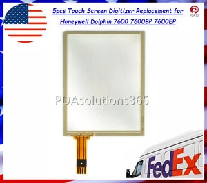 5pcs Touch Screen Digitizer Replacement for Honeywell Dolphin 7600 7600BP 7600EP - Picture 1 of 6