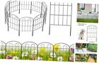28 Pack Decorative Garden Fence Outdoor 24in (h) X 30ft (l) Coated 30ft Arc