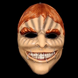 Payday 2 Golden Hair Women Resin Mask Halloween Prop Party Cosplay Robber Mask - Picture 1 of 7