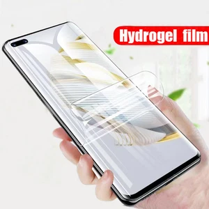 Clear Anti Scratch Hydrogel Film For Samsung Galaxy A34 S23 Ultra A32 A72 S21 FE - Picture 1 of 24