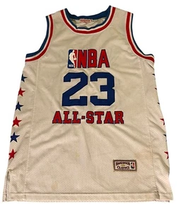 Micheal Jordan NBA #23 All-Star Hardwood Classics Embroidered Jersey By Mitchell - Picture 1 of 9
