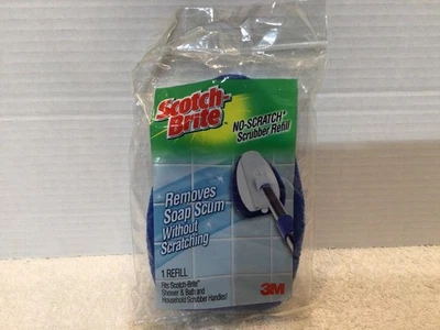 Scotch Brite без царапин душа скруббер пополнить синий новый - Изображение 1 из 4