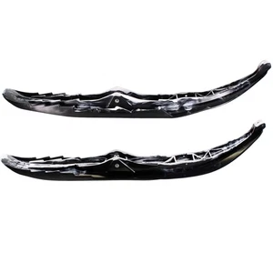 Ski-Doo Composite Pilot 6.9 LH/RH Black/White PAIR New REV-XP XR Mountain Sport - Picture 1 of 12
