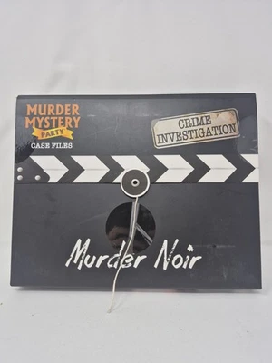 University Games Murder Mystery Party Case Files: Murder Noir jogo de tabuleiro - Imagem 1 de 4