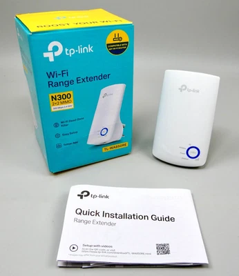 TP-Link TL-WA850RE Wi-Fi Range Extender N300 – Very Good Condition - Image 1 of 4