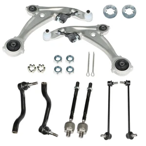 New 8pc Front Control Arms Kit + Tie Rod For Nissan Altima 2007-2013 2.5L L4 - Picture 1 of 9