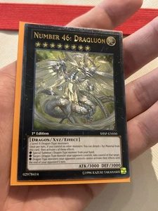 Yugioh Number 46: Dragluon Ultimate Rare 1st Edition SHSP! NM - Picture 1 of 16