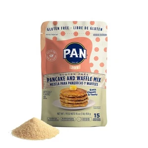 P.A.N Pancake and Waffle Mix – Gluten Free 1 lb. (Pack of 1) - Picture 1 of 9
