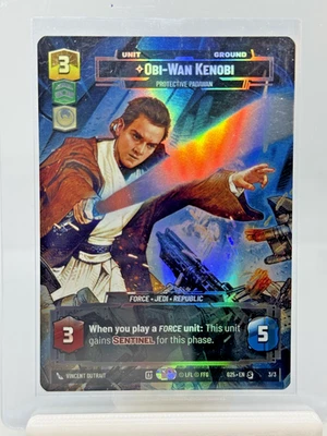 Obi-Wan Kenobi, Protective Padawan - Star Wars Unlimited Gift Box Promo #3/3 - Image 1 of 2