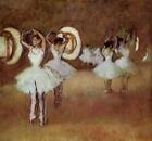 Dance Rehearsal in the Studio by Edgar Degar,Handmade oil painting Reproduce 017