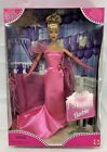 NRFB Vintage 1998 rosa Inspiration Barbie Puppe #21914 Satin Kleid Hochsteckfrisur 1990er Jahre