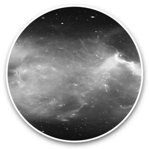 2 x Vinyl Stickers 30cm (bw) - Purple Nebula Galaxy Stars Sky  #35939 - Afbeelding 1 van 8