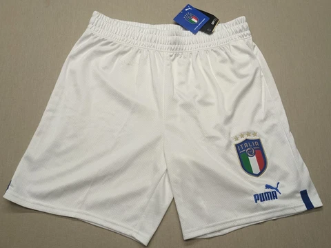 NWT Puma Italia FIGC Football Soccer Drycell Shorts Men's Size Medium White Cover