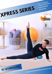BARLATES XPRESS SERIES 10 WORKOUTS EXERCISE DVD LINDA STEJSKAL NEW - Picture 1 of 2