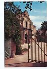 Shrine Texas Liberty Alamo Built 1718 San Antonio TX Chrome Postcard Vtg Posted