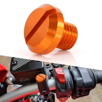 Fit For 16-18 Triumph Street Twin 2016-2018 CNC Mirror Hole Block Off Plugs - Image 1 of 4