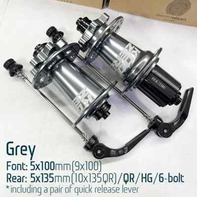 Buje de bicicleta HG MTB 8-12S 24 28 32 36 agujeros eje pasante 12x142 mm bujes de bicicleta de montaña Foto 1 de 4