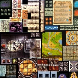 Heroquest Azulejos Multi LIsting Morcar, Horda de Ogros, Señor de las Brujas, Kellar's Keep - Imagen 1 de 51