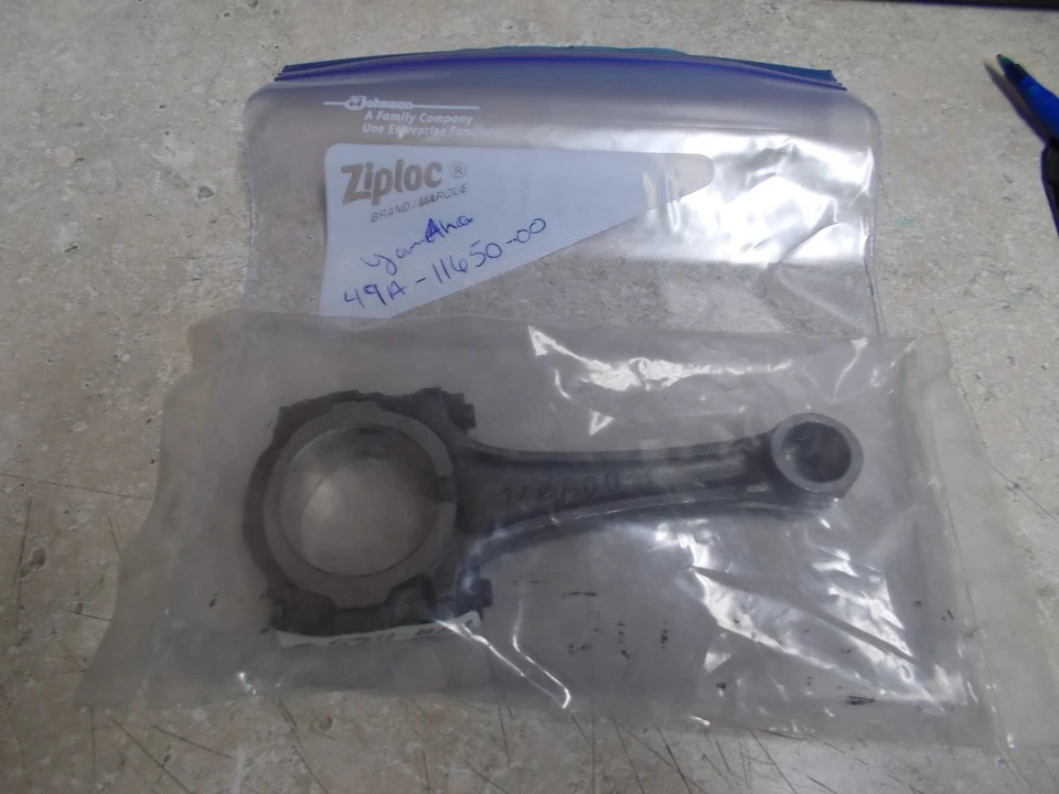 NOS OEM Yamaha Connecting Rod Assembly 1984-1990 YX600 FZ600 FJ600 49A-11650-00 Foto 1 de 1