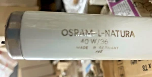 OSRAM Fluorescent Lamp L 40W/36 NATURA Fish Meat T12 Tube G13 38mm - Picture 1 of 1