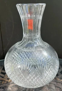 AMERICAN BRILLIANT CUT Glass? Crystal? Pineapple Cut Decanter Carafe MidCentury - Picture 1 of 8
