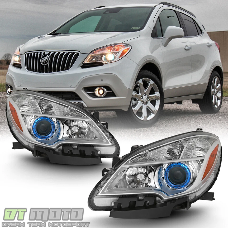 For 2013 2014 2015 2016 Buick Encore Halogen Headlights Lamps Lights Left+Right - Imagem 1 de 4