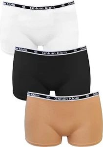 Women's Boxer Shorts Girl's Cotton Boyshorts Comfortable Underwear MULTIPACK - Picture 1 of 46