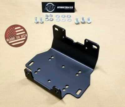 [SR] Комплект высокопрочных монтажных пластин лебедки для 2016-2024 Grizzly 700 Kodiak 700 (все) - Изображение 1 из 2