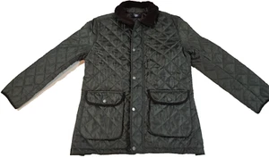 Icewear Islandia Diamante Acolchado Granero Tareas Abrigo Chaqueta Verde Pana talla Grande - Imagen 1 de 15