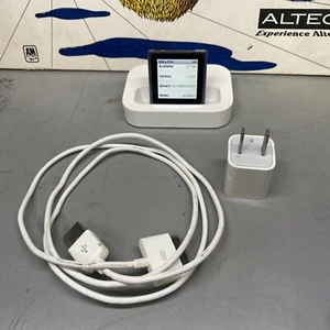 Apple iPod Nano 6th Gen 8GB Blue Digital Music Player *TESTED | WORKS* - Picture 1 of 3