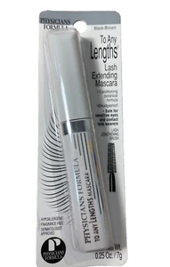 Physicians Formula ANY LENGTHS LASH EXTENDING MASCARA Black-Brown 1315 New Old - Picture 1 of 4