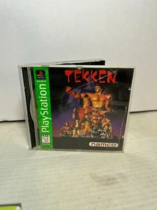 Tekken Playstation Game Used Tested disc and manual - Picture 1 of 3