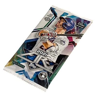 2021 TOPPS FIRE MLB BASEBALL Sealed Hobby Box Pack Skubal Bohm Chisholm India RC - Image 1 of 3