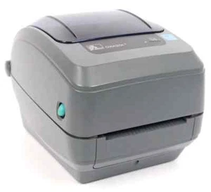 Zebra GX420T Thermal Thermique Barcode Ethernet USB Label Printer NO AC Adapter - Bild 1 von 14