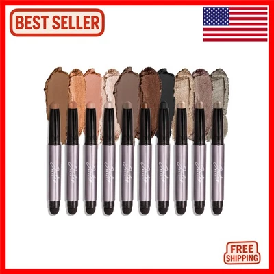 Luxurious 10-Piece Waterproof Eyeshadow Stick Palette - Matte & Shimmer Finis... - Image 1 of 4