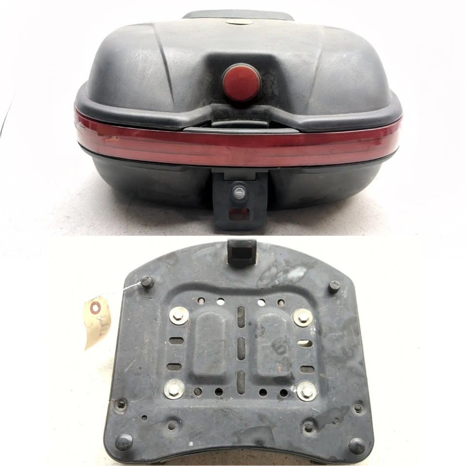 Maletero trasero BMW K75 S 86-95 caja superior de almacenamiento sin llave Foto 1 de 4