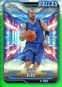 2024-25 Topps Chrome #129 Jason Kidd Topps Green Refractor - Picture 1 of 2