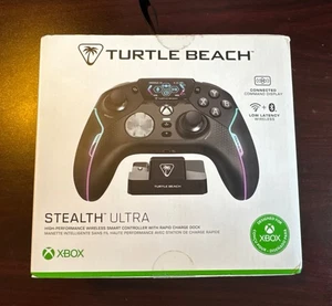 Turtle Beach Stealth Ultra Wireless Xbox Controller Black +Rapid Charge Dock NEW - Picture 1 of 2