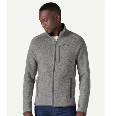 Patagonia Better Sweater Mens Jacket Full Zip Gray LYFT Logo size Medium - Image 1 of 4