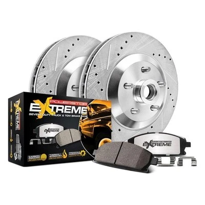 PowerStop K5084-36 Brake Kit For Ford E-450 Super Duty 2003-2007 Front Foto 1 de 4