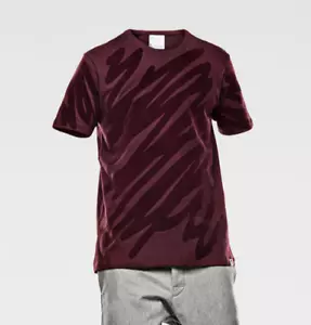 G-Star Marc Newson MN Scribbler R T SS Deep Burgundy XL - Picture 1 of 5