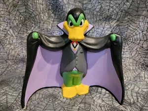 Vintage Count Duckula Ceramic Figure Statue Halloween Vampire 1989 Horror - Picture 1 of 7