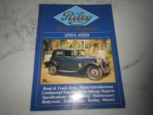 Riley Gold Portfolio 1924-1939. Compiled by R M Clarke. Brooklands Books. - Picture 1 of 3