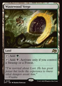 MTG - WASTEWOOD VERGE - Aetherdrift (R) - Picture 1 of 1