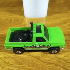 Hot Wheels Blue Card Bywayman Eagle Green BW Blackwall Hong Kong 1980 Silverado - Picture 1 of 8